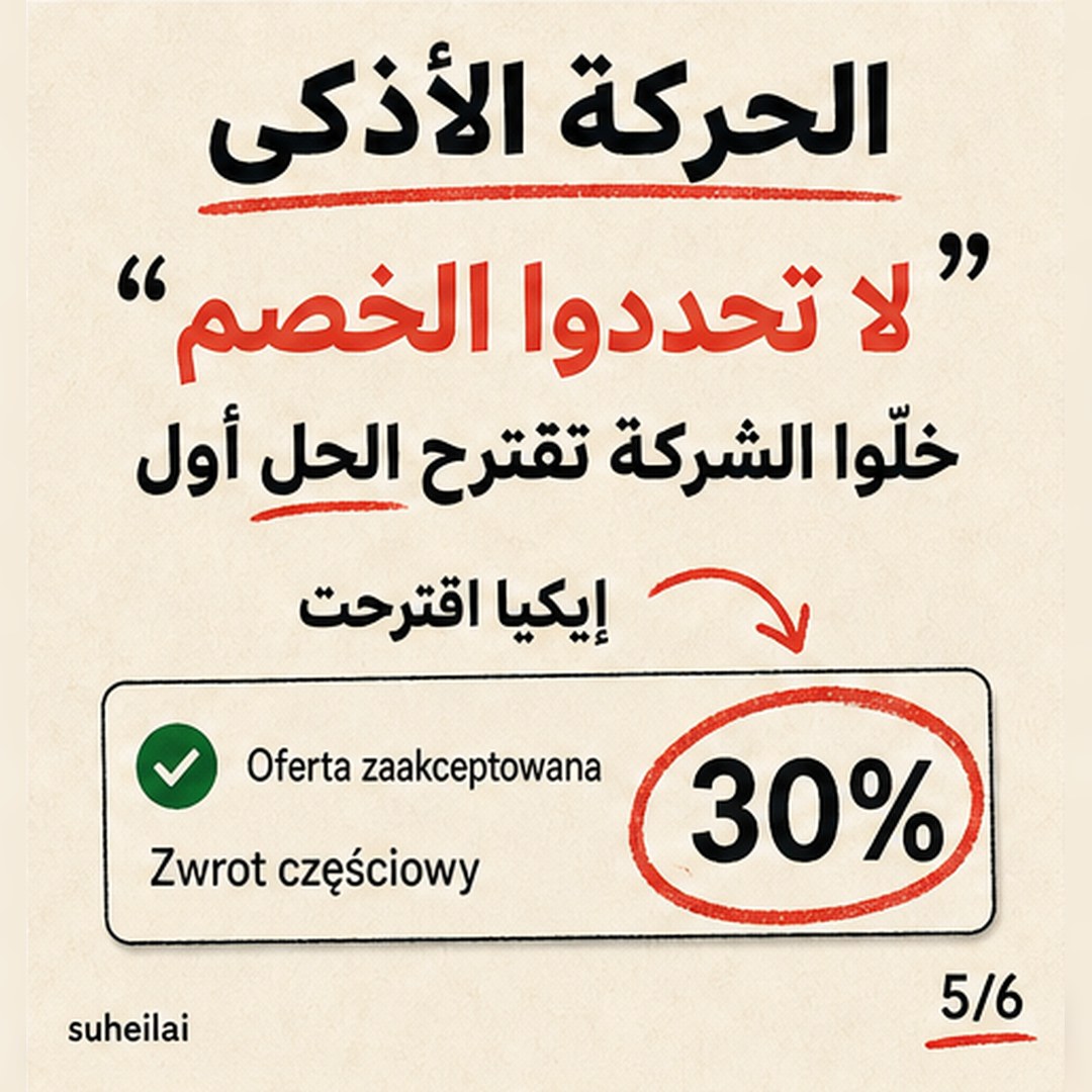 خلّوا الشركة تقترح الخصم أول
